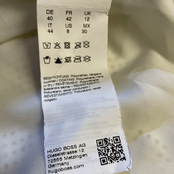 Hugo Boss leather skirt - Picture 12 of 14